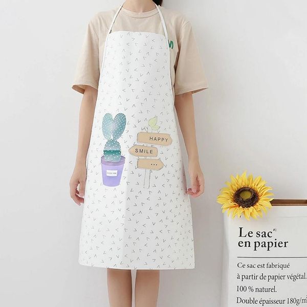 

yfashion nordic style creative household apron waterproof korean fashion bakery kitchen antifouling home half apron