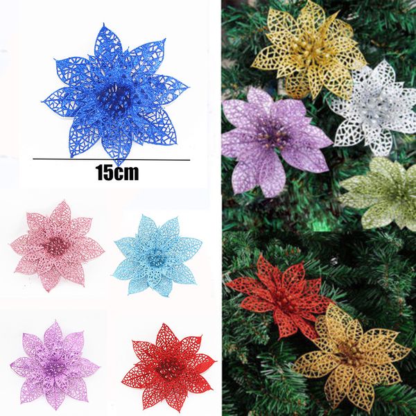 10pcs artificial flowers christmas tree ornaments christmas decorations for home xmas tree new year decor navidad 2019 natale 99
10pcs artificial flowers christmas tree ornaments christmas decorations for home xmas tree new year decor navidad 2019 natale 99