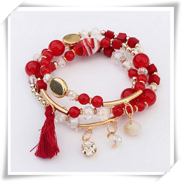 3pcs\set bohemia style multilayer bracelet colorful beads tassel charm bracelets bangles jewelry women cc2771, Black
3pcs\set bohemia style multilayer bracelet colorful beads tassel charm bracelets bangles jewelry women cc2771, Black
