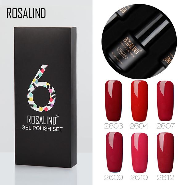 rosalind 6pcs/lot 7ml pure color gel nail polish set for manicure long lasting uv nails art design acrylic nail lacquer kit
rosalind 6pcs/lot 7ml pure color gel nail polish set for manicure long lasting uv nails art design acrylic nail lacquer kit