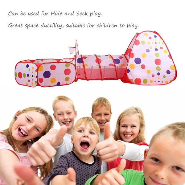 3 in 1 toy tents for children foldable ball pool play house kids game piscina de bolinha tunnel tent yard outdoor tipi teepee
3 in 1 toy tents for children foldable ball pool play house kids game piscina de bolinha tunnel tent yard outdoor tipi teepee