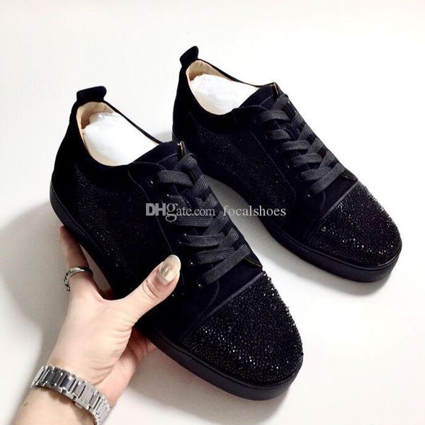 classic red bottoms women shoes luxe designer sneakers men shoes diamond crystal red sole casual shoes fashion black leather velvet shoe
classic red bottoms women shoes luxe designer sneakers men shoes diamond crystal red sole casual shoes fashion black leather velvet shoe