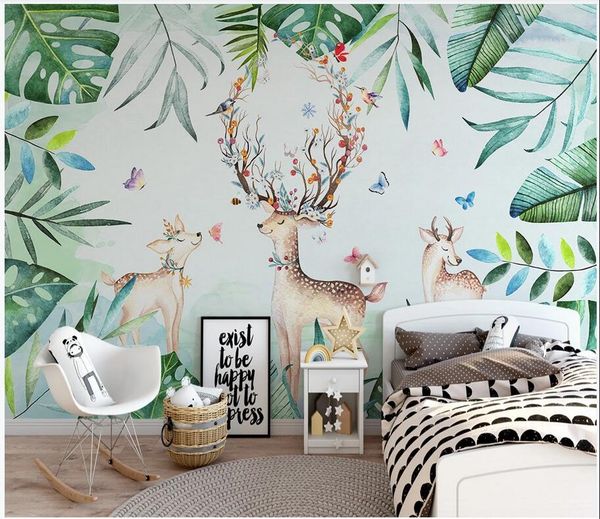 3d wallpaper custom p european green plantain leaf elk children's room background home decor 3d wall murals wallpaper for walls 3 d
3d wallpaper custom p european green plantain leaf elk children's room background home decor 3d wall murals wallpaper for walls 3 d