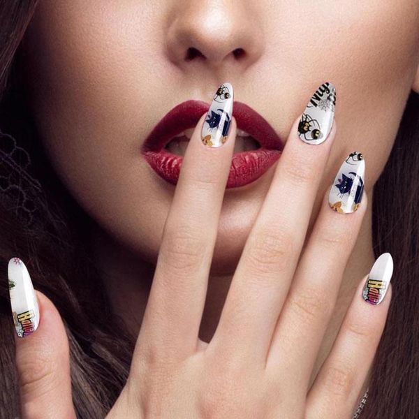 paper transfer foil nails stickers long-lasting beauty delicate and compact adhesive manicure decals winter diy nail art, Black
paper transfer foil nails stickers long-lasting beauty delicate and compact adhesive manicure decals winter diy nail art, Black