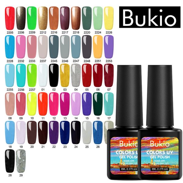 bukio 52 colors gel nail polish gray red pink soak off led uv gel for nail art varnish hybrid polish 8ml
bukio 52 colors gel nail polish gray red pink soak off led uv gel for nail art varnish hybrid polish 8ml