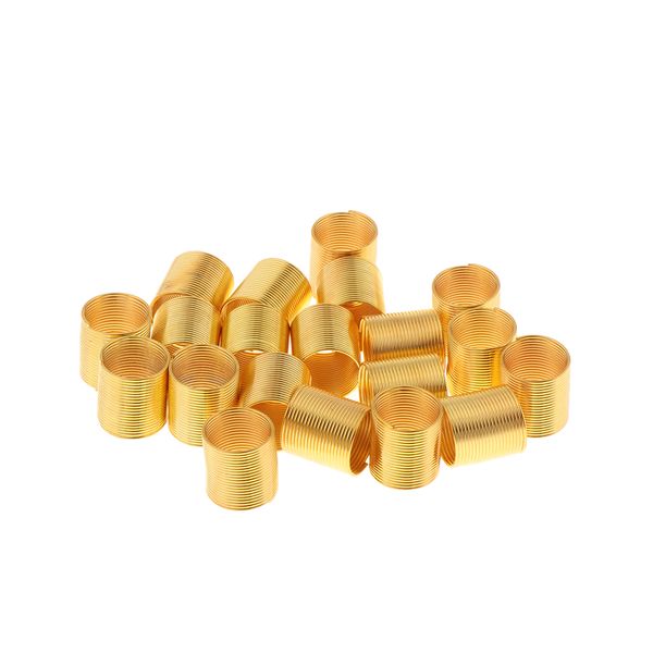 pack of 20pcs dreadlocks beads, metal hair cuffs hair braiding decorations, gold color, beautiful and fashionable design
pack of 20pcs dreadlocks beads, metal hair cuffs hair braiding decorations, gold color, beautiful and fashionable design