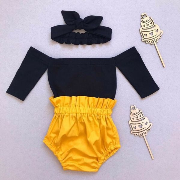 fashion kids baby girls 3pcs sets off shoulder pp shorts bow headwear baby girl outfits clothes summer streetwear 0-2y, White
fashion kids baby girls 3pcs sets off shoulder pp shorts bow headwear baby girl outfits clothes summer streetwear 0-2y, White