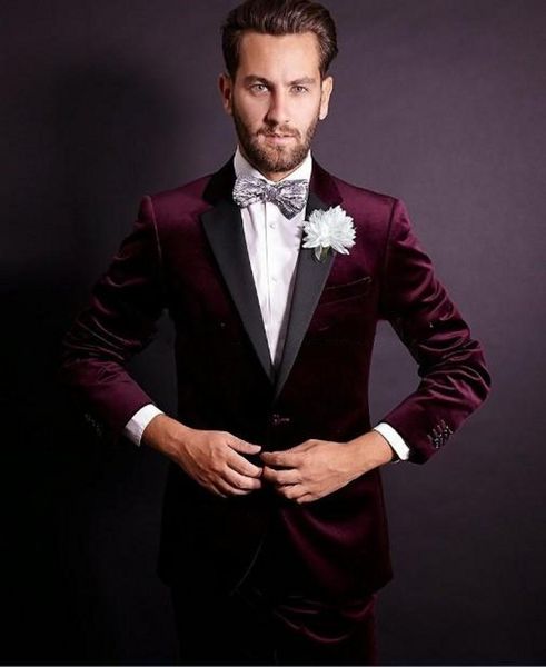 handsome velvet groom tuxedos burgundy groomsmen wedding tuxedos popular men formal prom jacket blazer suit(jacket+pants+tie) 1296, Black;gray
handsome velvet groom tuxedos burgundy groomsmen wedding tuxedos popular men formal prom jacket blazer suit(jacket+pants+tie) 1296, Black;gray