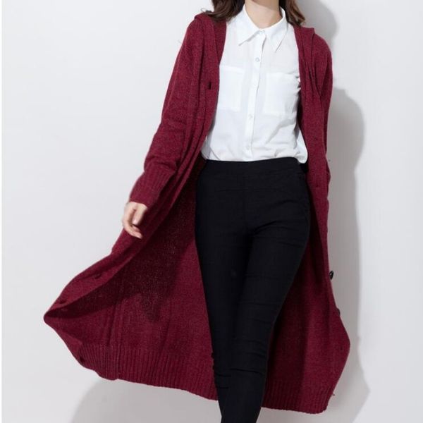 spring new arrival fashion womens casual cardigan knitting coat long sweater single button woolen overcoat plus size, White
spring new arrival fashion womens casual cardigan knitting coat long sweater single button woolen overcoat plus size, White
