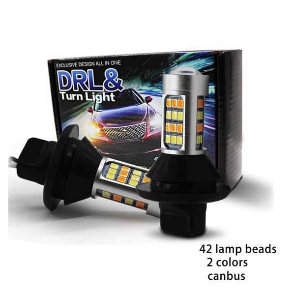 2pcs led 1156 p21w py21w ba15s bau15s led canbus 42smd t20 7440 w21w 12v auto lamp turn signal lights drl dual color car bulb
2pcs led 1156 p21w py21w ba15s bau15s led canbus 42smd t20 7440 w21w 12v auto lamp turn signal lights drl dual color car bulb