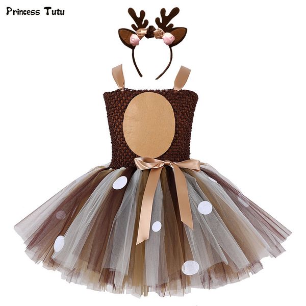 brown deer girls tutu dress halloween christmas cosplay elk deer costume kids tutu dresses for girls child birthday party dress t200624, Red;yellow
brown deer girls tutu dress halloween christmas cosplay elk deer costume kids tutu dresses for girls child birthday party dress t200624, Red;yellow
