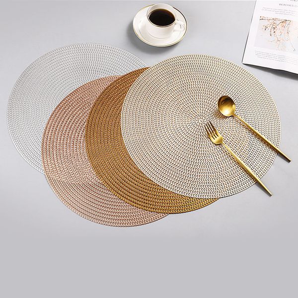 2019 38cm gold silvery round placemats kitchen pvc table mats for dining table drink coasters set coffee cup pad l
2019 38cm gold silvery round placemats kitchen pvc table mats for dining table drink coasters set coffee cup pad l