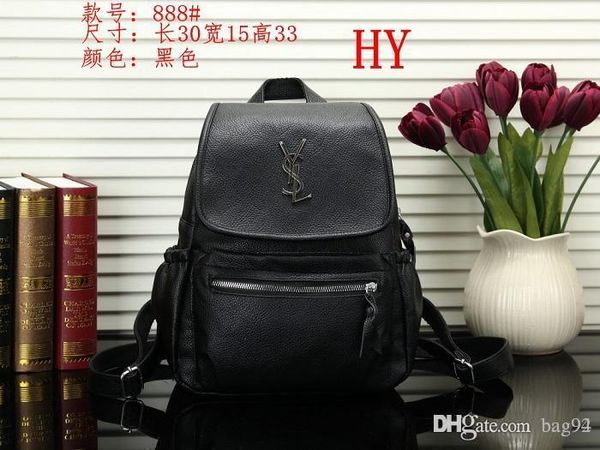 2018 new bags Women Bags Designer fashion PU Leather Handbags Brand backpack ladies shoulder bag Tote purse wallets b888
2018 new bags Women Bags Designer fashion PU Leather Handbags Brand backpack ladies shoulder bag Tote purse wallets b888