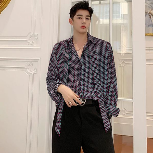 men bow tie ribbon retro fashion long sleeve loose casual shirts streetstyle male vintage 3d print dress shirts stage clothing, White;black
men bow tie ribbon retro fashion long sleeve loose casual shirts streetstyle male vintage 3d print dress shirts stage clothing, White;black