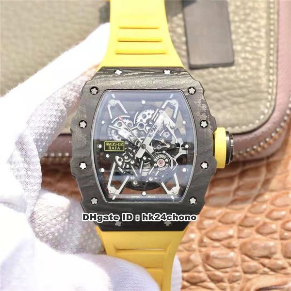 sell 8 style nt watches rm35-02 tpt carbon case autoamtic movement mens watch skeleton dial yellow rubber strap gents wristwatches, Slivery;brown
sell 8 style nt watches rm35-02 tpt carbon case autoamtic movement mens watch skeleton dial yellow rubber strap gents wristwatches, Slivery;brown