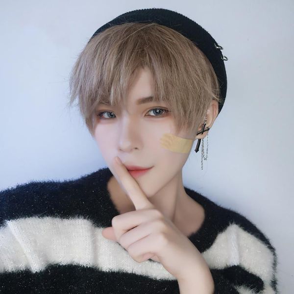 synthetic wigs ailiade short straight mixed blonde brown wig heat resistant cosplay lolita anime daily for afro women men, Black
synthetic wigs ailiade short straight mixed blonde brown wig heat resistant cosplay lolita anime daily for afro women men, Black