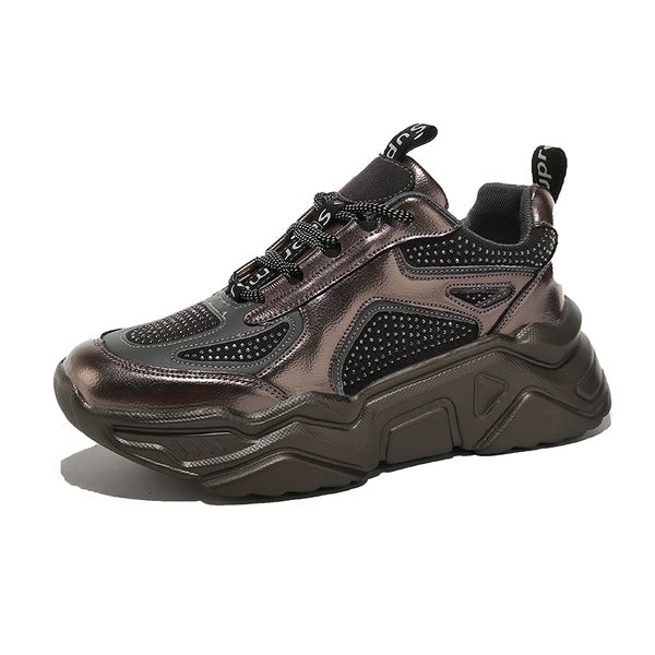 rhinestone chunky dad shoes 2019 new women snekaers fashion platform sneakers brown shoes women trainers platform wedges, Black
rhinestone chunky dad shoes 2019 new women snekaers fashion platform sneakers brown shoes women trainers platform wedges, Black
