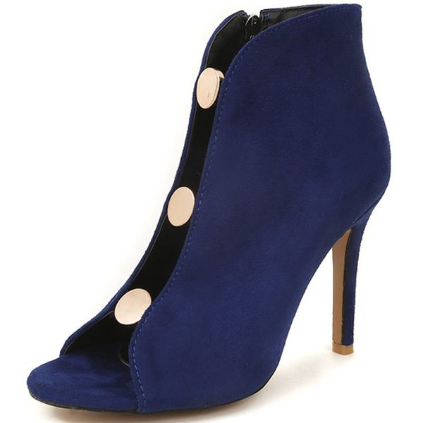 2020 women high heels shoes thin heel cool boots metal suede hollowed out fish mouth sandals plus size 42 46 ankle boots, Black
2020 women high heels shoes thin heel cool boots metal suede hollowed out fish mouth sandals plus size 42 46 ankle boots, Black
