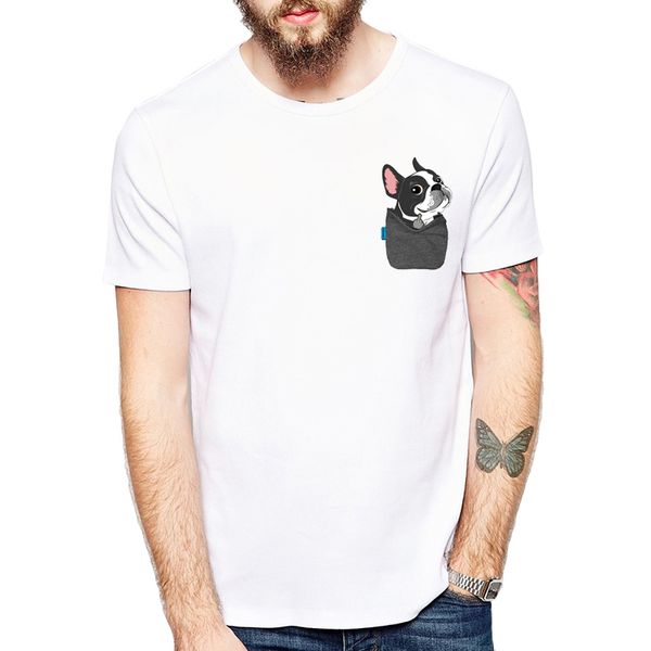funny french bulldog/boston terrier/german shepherd/labrador retriever/chihuahua/yorkie fu pocket t-shirts harajuku tees, White;black
funny french bulldog/boston terrier/german shepherd/labrador retriever/chihuahua/yorkie fu pocket t-shirts harajuku tees, White;black