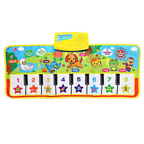 ocday 71*28cm baby musical carpet children play mat baby piano music gift baby early educational mat electronic kids toy new hot
ocday 71*28cm baby musical carpet children play mat baby piano music gift baby early educational mat electronic kids toy new hot