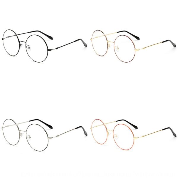 artistic thin round men's and women's metal myopia glasses round frame glasses frame, Silver
artistic thin round men's and women's metal myopia glasses round frame glasses frame, Silver