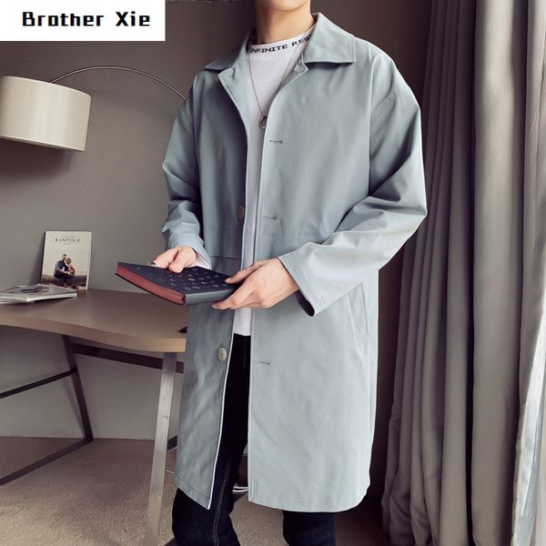 autumn new windbreaker men's fashion solid color casual long jacket man streetwear wild loose coat men overcoat clothes s-3xl, Tan;black
autumn new windbreaker men's fashion solid color casual long jacket man streetwear wild loose coat men overcoat clothes s-3xl, Tan;black