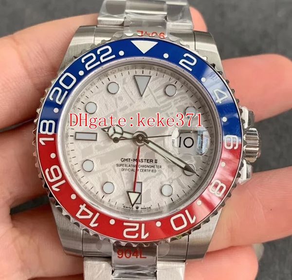 2019 new wristwatches 40mm gmt 126719blro 126719 gm factory 904l meteorite cal.2385 movement automatic mechanical mens watch watches, Slivery;brown
2019 new wristwatches 40mm gmt 126719blro 126719 gm factory 904l meteorite cal.2385 movement automatic mechanical mens watch watches, Slivery;brown