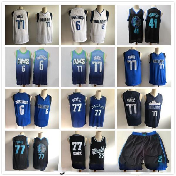 mens throwback jersey luka 77 doncic dallas kristaps 6 porzingis dirk 41 nowitzki basketball shorts mavericks basketball jerseys 01, Black;red 
mens throwback jersey luka 77 doncic dallas kristaps 6 porzingis dirk 41 nowitzki basketball shorts mavericks basketball jerseys 01, Black;red