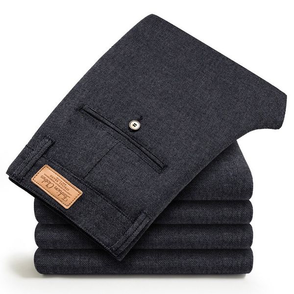 hcxy 2018 brand new casual cotton men pants straight spring long male classic business fashion trousers for men, Black
hcxy 2018 brand new casual cotton men pants straight spring long male classic business fashion trousers for men, Black