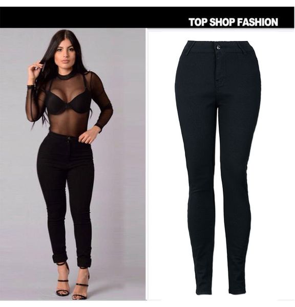 south africa north america 2017 new style europe and america high-waisted slimming pencil pants skinny jeans, Blue
south africa north america 2017 new style europe and america high-waisted slimming pencil pants skinny jeans, Blue