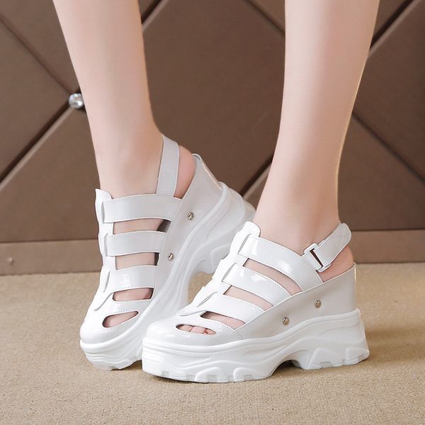 high heeled sandals female summer 2020 women thick bottom shoes wedge with open toe platform shoes increased m1223, Black
high heeled sandals female summer 2020 women thick bottom shoes wedge with open toe platform shoes increased m1223, Black