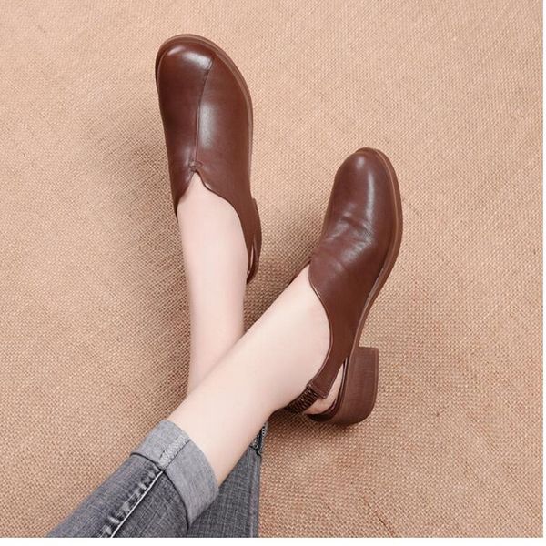 vintage genuine leather platform sandals woman summer 2020 high heels sandals women office shoes summer shoes for women, Black
vintage genuine leather platform sandals woman summer 2020 high heels sandals women office shoes summer shoes for women, Black