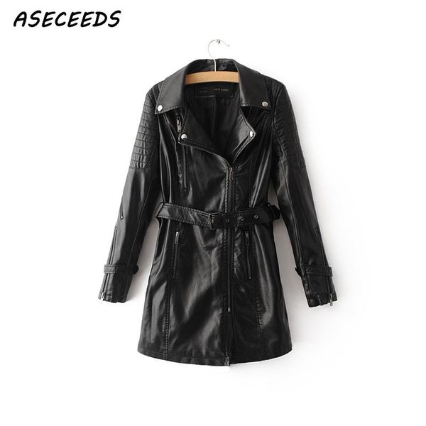 autumn black pu leather jacket women's leather jacket long motorcycle coat female streetwaer zipper punk biker outwear
autumn black pu leather jacket women's leather jacket long motorcycle coat female streetwaer zipper punk biker outwear