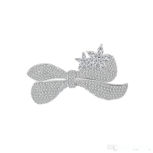 new bow flower brooch pin copper fashion jewelry wedding party gentleman love adorn the gift for friends and family, Gray
new bow flower brooch pin copper fashion jewelry wedding party gentleman love adorn the gift for friends and family, Gray