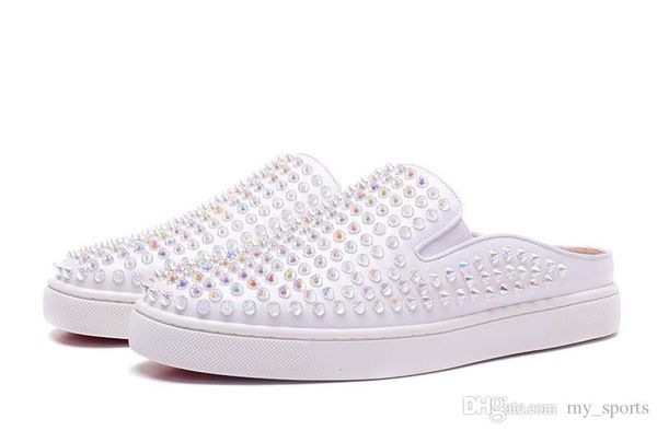 luxury designers shoes red bottom sneakers summer shoes white symphony transparent spikes comfortable sneakers wholesale discount, Black
luxury designers shoes red bottom sneakers summer shoes white symphony transparent spikes comfortable sneakers wholesale discount, Black