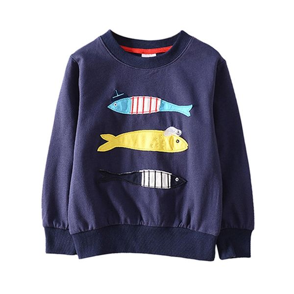 baby clothes autumn baby boy girl long sleeve embroidery three small fish round neck sweater fashion clothes, Black
baby clothes autumn baby boy girl long sleeve embroidery three small fish round neck sweater fashion clothes, Black
