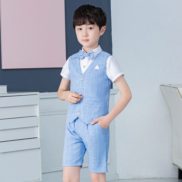 boys' and children's dresses children's wear 2020 summer new 3-piece children's wear show suit children'vest, White
boys' and children's dresses children's wear 2020 summer new 3-piece children's wear show suit children'vest, White