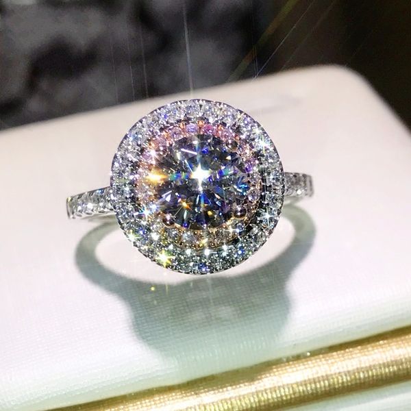 jg1 wieck handmade luxury jewelry round cut pink&white sapphire cz diamond gemstones color women wedding band ring k5670, Slivery;golden
jg1 wieck handmade luxury jewelry round cut pink&white sapphire cz diamond gemstones color women wedding band ring k5670, Slivery;golden