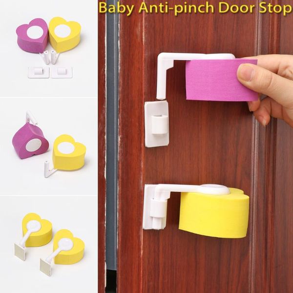 1set baby eva anti-clip hand door protection heart shaped kids security accessories safety lock door ser damper 
1set baby eva anti-clip hand door protection heart shaped kids security accessories safety lock door ser damper