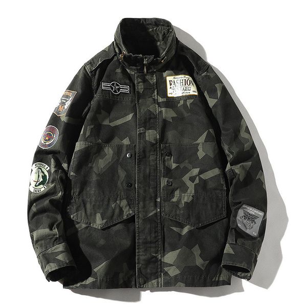 kimsere men's camouflage cargo jackets fashion printed hip hop outerwear for male casual camo tactical jacket size m-4xl, Black;brown
kimsere men's camouflage cargo jackets fashion printed hip hop outerwear for male casual camo tactical jacket size m-4xl, Black;brown
