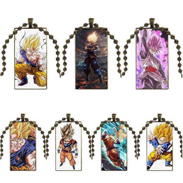 for men women party gift design z goku design fashion vintage glass women rectangle necklace pendants, Silver
for men women party gift design z goku design fashion vintage glass women rectangle necklace pendants, Silver