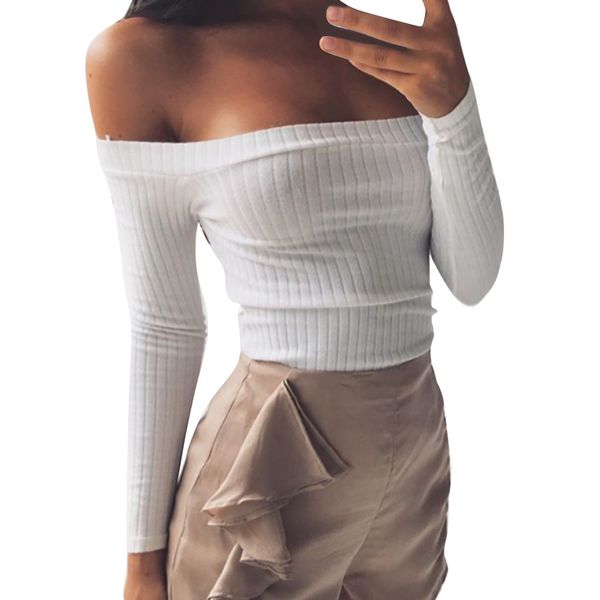 summer 2019 t shirt women streetwear long sleeve korean style tshirt off shoulder t shirts women tshirt clothes 2019, White
summer 2019 t shirt women streetwear long sleeve korean style tshirt off shoulder t shirts women tshirt clothes 2019, White