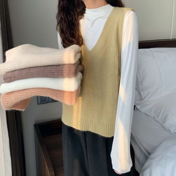 forest sweaters vest women autumn korean style 2019 new art wild retro v-neck knitted female sleeveless sweaters vest tide, Black;white
forest sweaters vest women autumn korean style 2019 new art wild retro v-neck knitted female sleeveless sweaters vest tide, Black;white