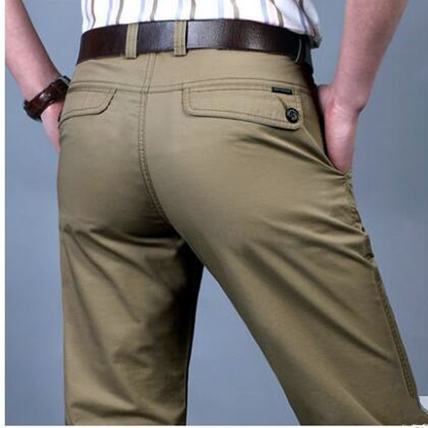 fashion new cotton men pants straight spring and autumn long male classic business casual trousers full length mid, Black
fashion new cotton men pants straight spring and autumn long male classic business casual trousers full length mid, Black