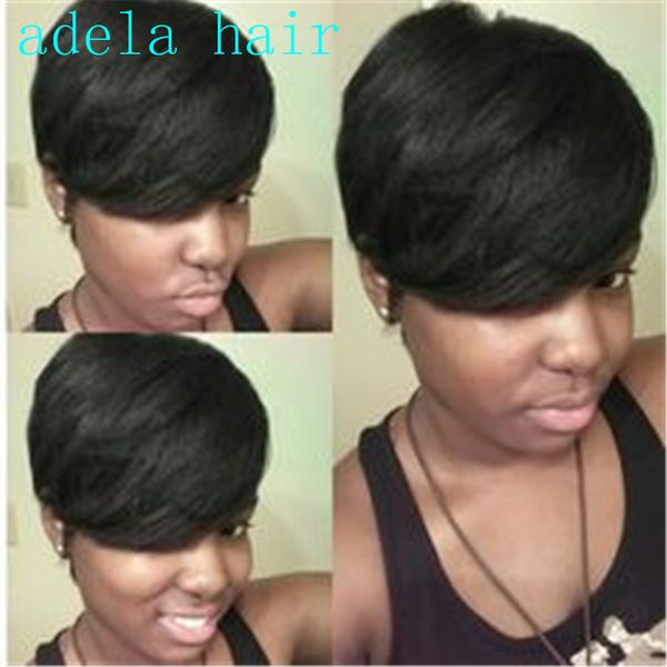 short pixie cut human hair wigs for black women brazilian straight remy bobwig none lace frontal wig pre plucked baby hair, Black;brown
short pixie cut human hair wigs for black women brazilian straight remy bobwig none lace frontal wig pre plucked baby hair, Black;brown