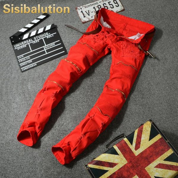 2017 new high street tide brand sell new trade men's feet stretch pants male trousers zipper tide brand 009 red cozy pants, Blue
2017 new high street tide brand sell new trade men's feet stretch pants male trousers zipper tide brand 009 red cozy pants, Blue