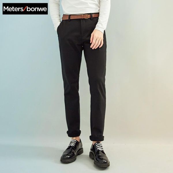 metersbonwe 2020 new spring men pants casual trousers wild standard trousers business casual loose straight pants men, Black
metersbonwe 2020 new spring men pants casual trousers wild standard trousers business casual loose straight pants men, Black