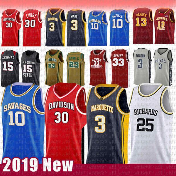 30 stephen ncaa curry davidson wildcats college basketball jersey 3 dwyane 10 dennis 25 wade rodman richards marquette golden eagles mens, Black
30 stephen ncaa curry davidson wildcats college basketball jersey 3 dwyane 10 dennis 25 wade rodman richards marquette golden eagles mens, Black