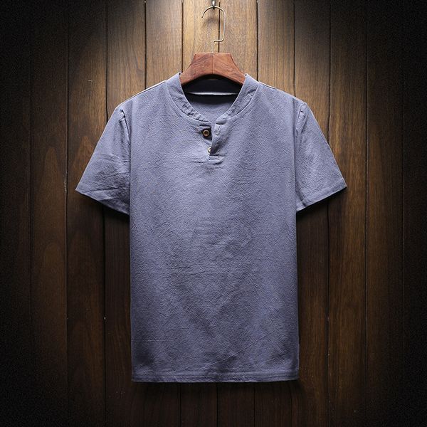selling product in 2020 summer cotton linen short-sleeved t-shirt casual fashion urban youth wild outdoor slim men's wear, White;black
selling product in 2020 summer cotton linen short-sleeved t-shirt casual fashion urban youth wild outdoor slim men's wear, White;black
