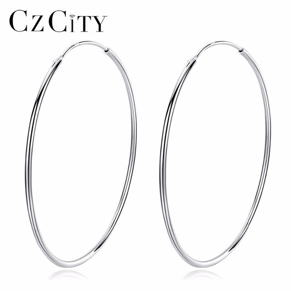 czcity popular 10-50mm huggie hoop earrings for women 925 sterling silver classic minimalistic circle earring fine jewelry, Golden;silver
czcity popular 10-50mm huggie hoop earrings for women 925 sterling silver classic minimalistic circle earring fine jewelry, Golden;silver